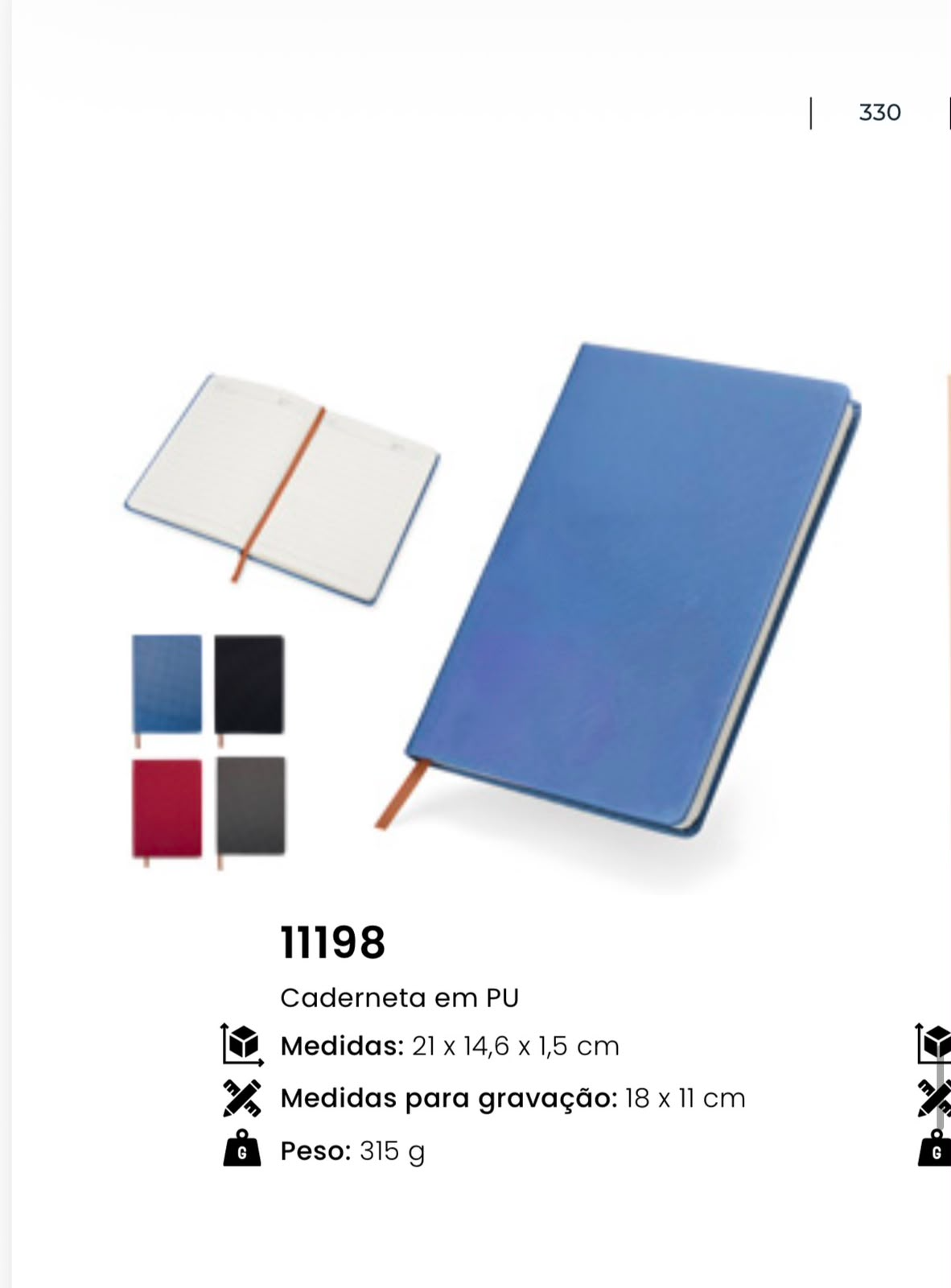 Caderneta Tipo Moleskine